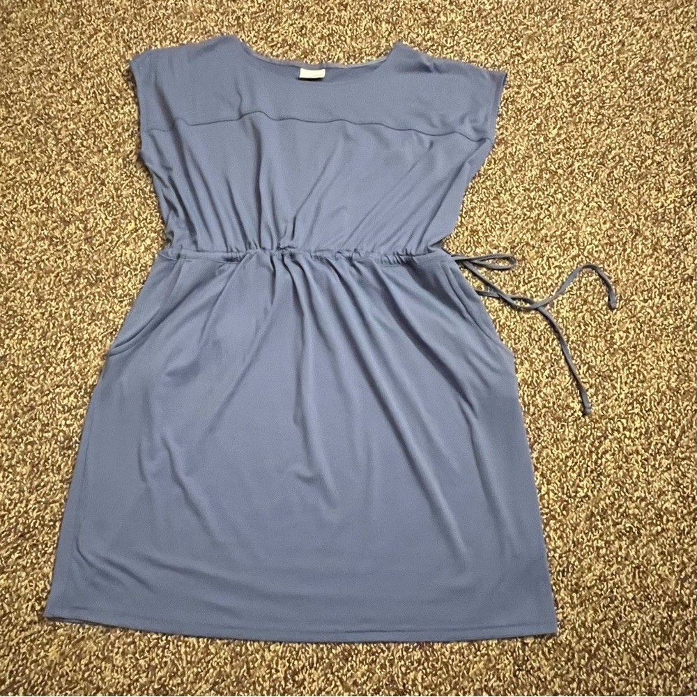 NWOT Columbia Blue Casual Dress - Swim Cover Up
